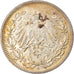 Munten, DUITSLAND - KEIZERRIJK, 1/2 Mark, 1915, Berlin, PR+, Zilver, KM:17