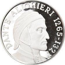 Italie, Médaille, Dante Alighieri, FDC, Argent