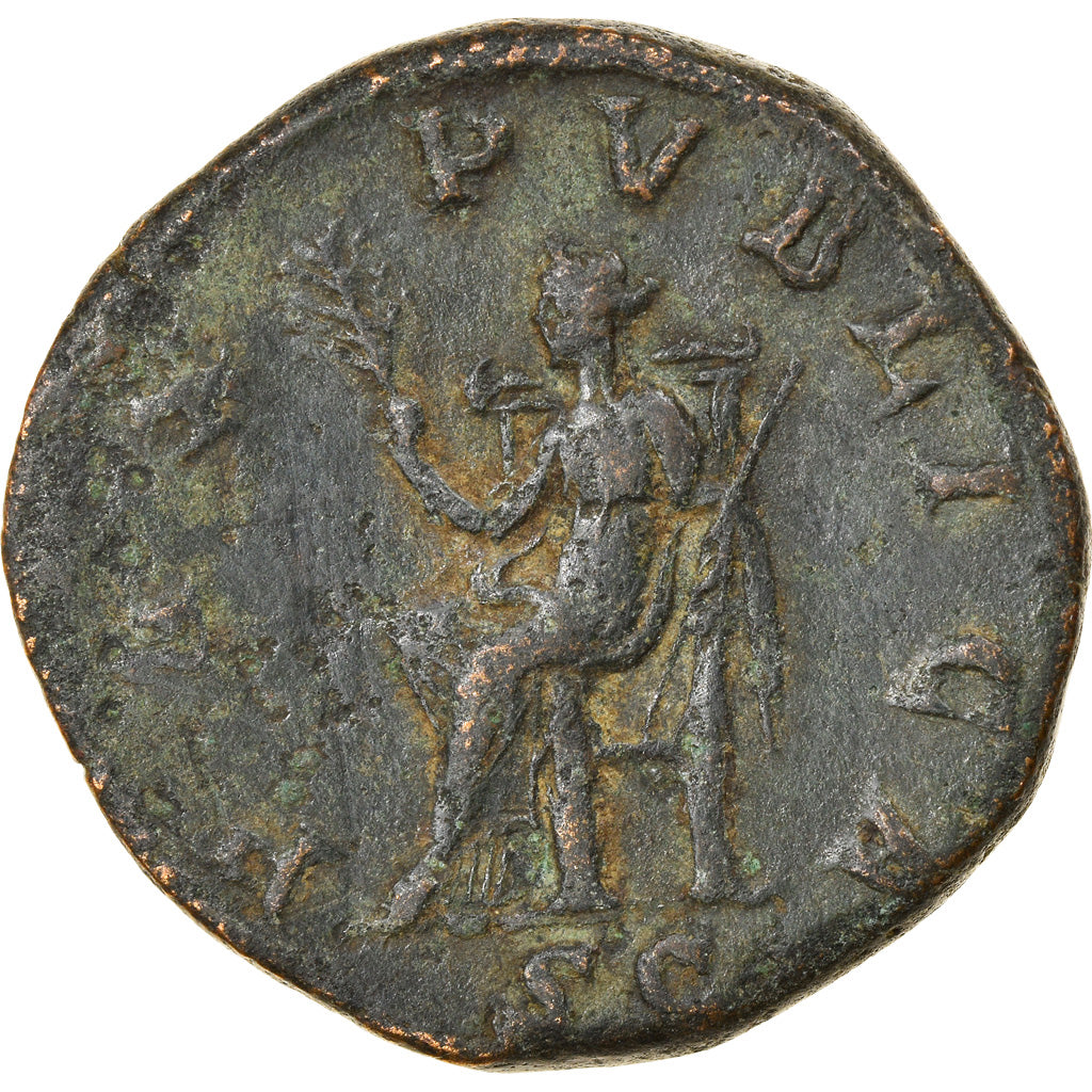Coin, Pupienus, Sestertius, 238, Roma, VF(30-35), Bronze, RIC:22a