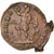 Moneda, Valentinian II, Maiorina pecunia, 383-384, Thessalonica, EBC, Cobre