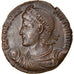 Coin, Constantius II, Maiorina, 348-351, Constantinople, AU(55-58), Copper