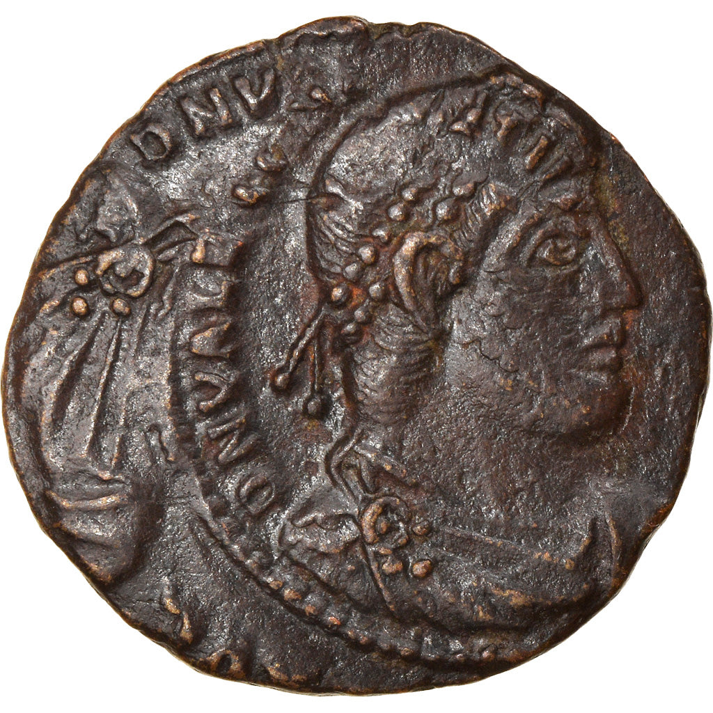 Moneta, Valentinian II, Nummus, 379, Siscia, BB+, Rame, RIC:29