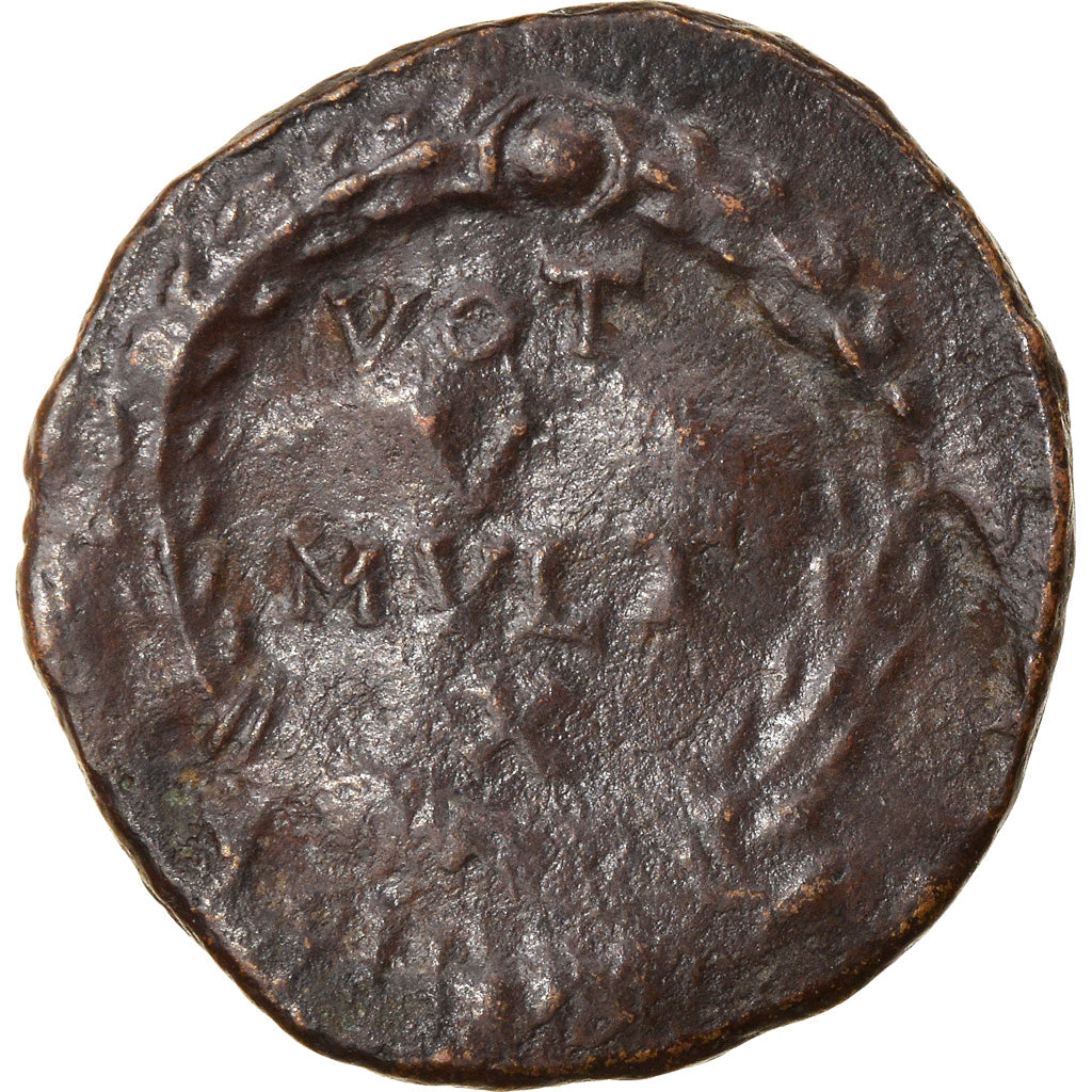 Moneta, Valentinian II, Nummus, 379, Siscia, BB+, Rame, RIC:29