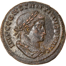 Coin, Constantine I, Follis, 307, Lyon, AU(50-53), Copper, RIC:--