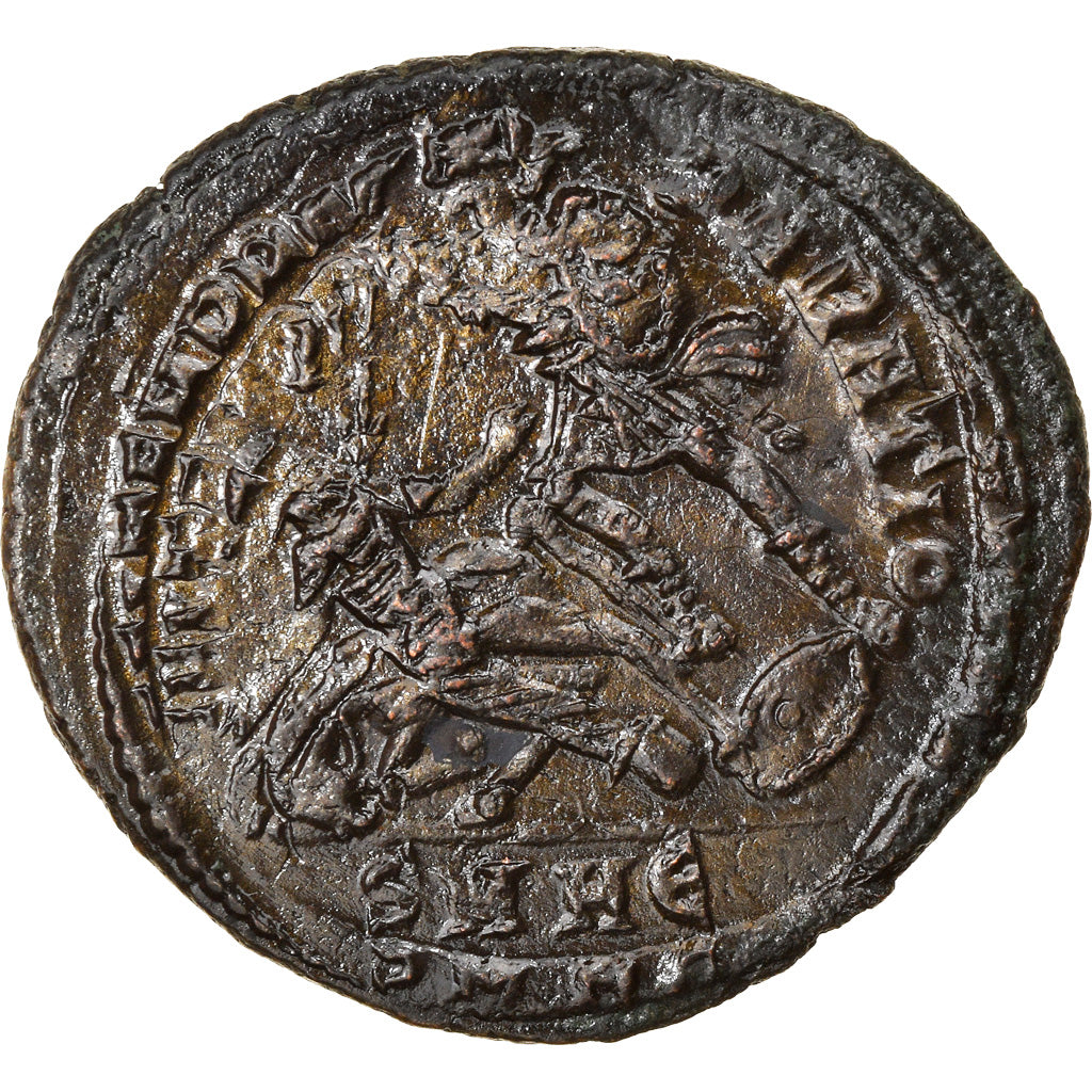 Monnaie, Constance II, Maiorina, 351-352, Héraclée, SUP+, Cuivre, RIC:82