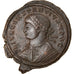 Coin, Constantius II, Nummus, 328, Trier, AU(55-58), Copper, RIC:514