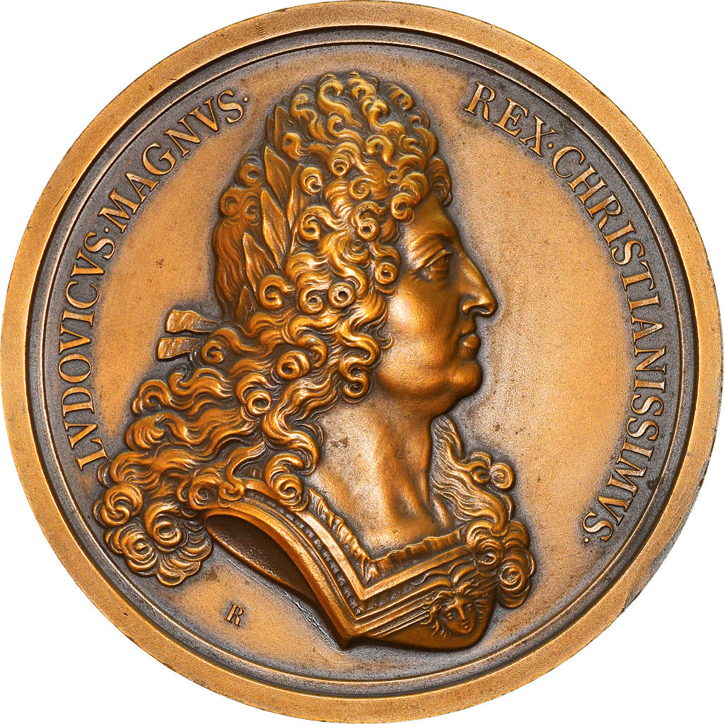 France, Medal, Louis XIV, Distinctions accordées aux Marins, History, 1692, T.
