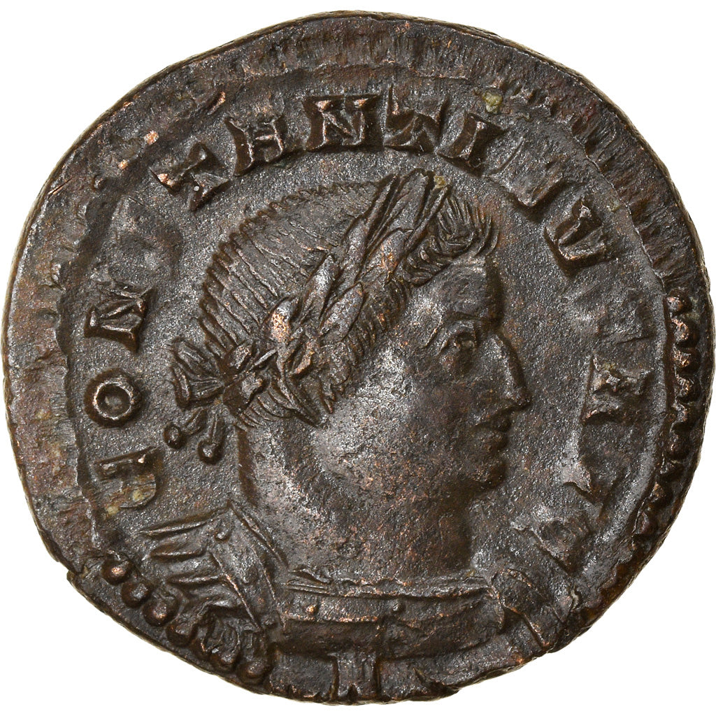 Coin, Constantine I, 1/2 nummus, 310-311, Trier, AU(50-53), Copper, RIC:897