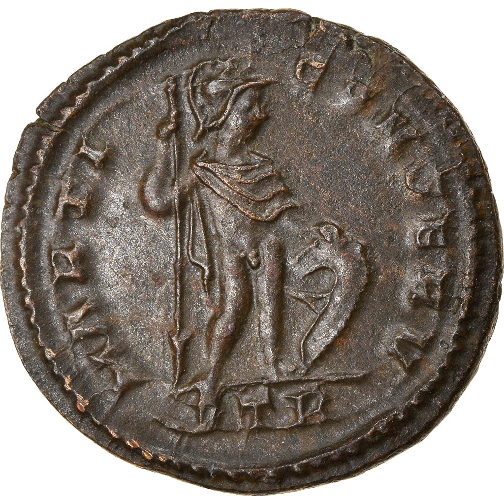 Coin, Constantine I, 1/2 nummus, 310-311, Trier, AU(50-53), Copper, RIC:897