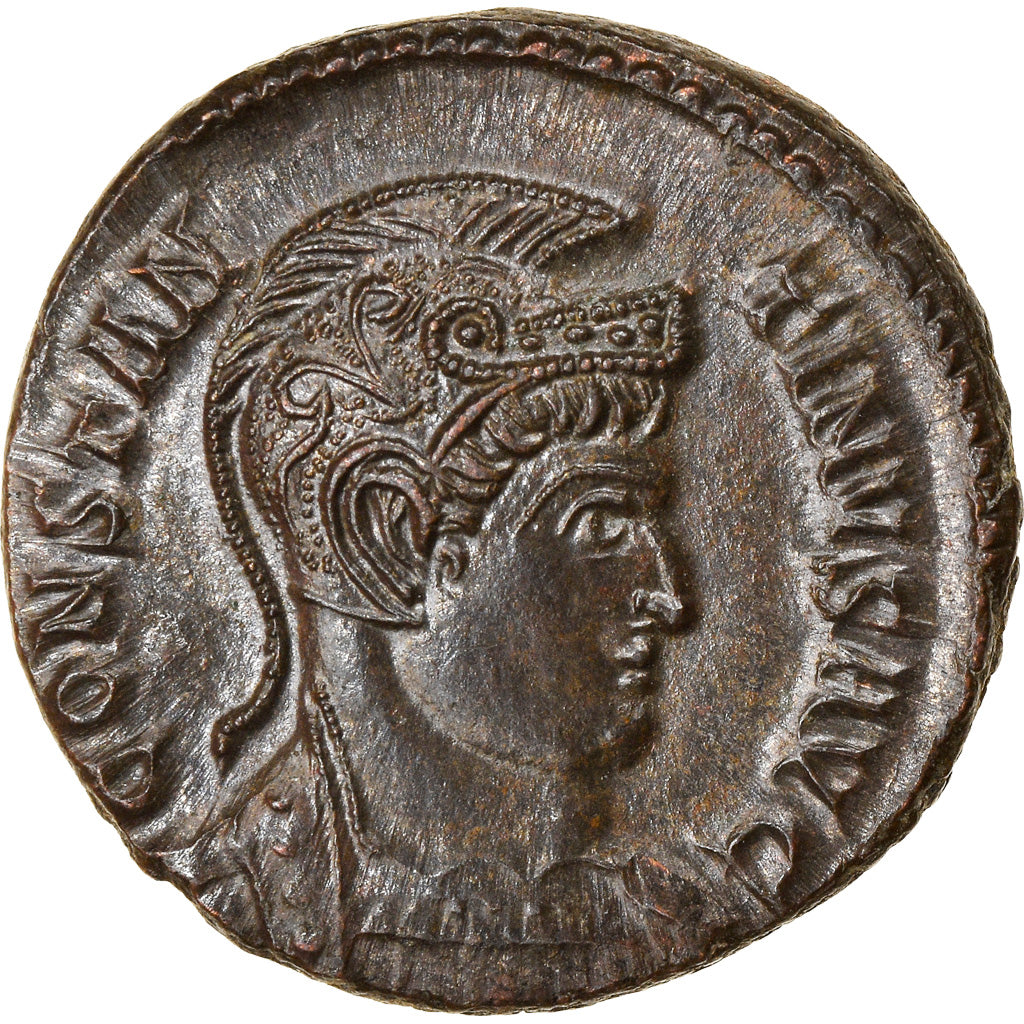 Coin, Constantine I, Nummus, 323, Trier, MS(64), Copper, RIC:389