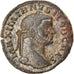 Moneta, Galerius, Follis, 296, Lyon, BB+, Rame, RIC:53b