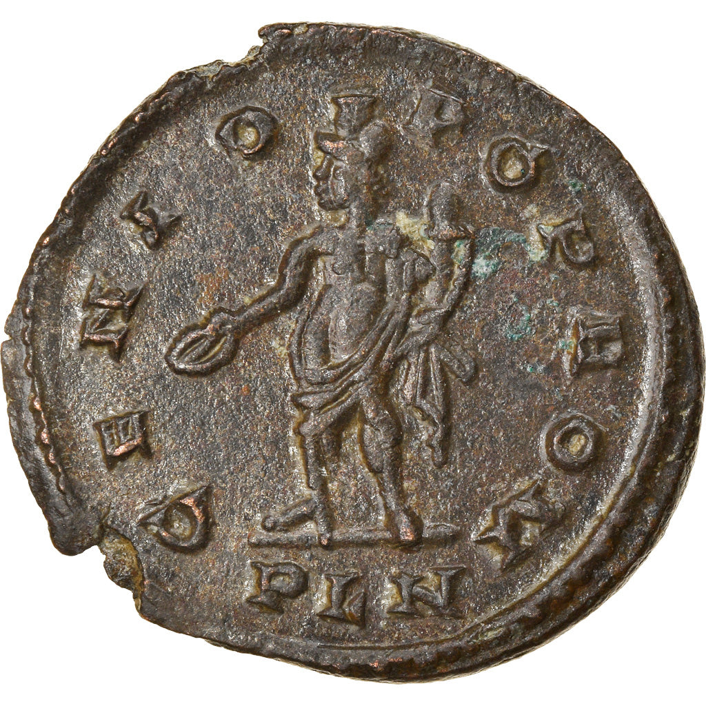 Coin, Maximianus, Follis, 307, London, AU(50-53), Copper, RIC:90