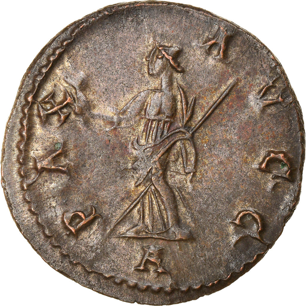 Coin, Maximianus, Aurelianus, 294, Lyon, AU(50-53), Billon, RIC:408