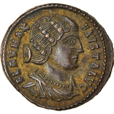 Coin, Fausta, Nummus, 325-326, Alexandria, AU(50-53), Copper, RIC:40