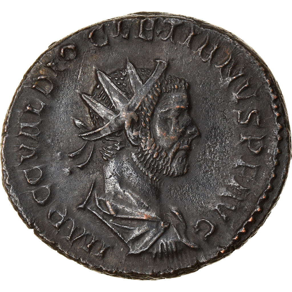 Moneta, Diocletian, Aurelianus, 285-286, Lyon, Very rare, BB+, Biglione, RIC:--