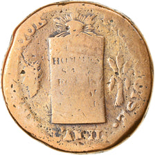 Monnaie, France, 2 sols aux balances non daté, 2 Sols, (1794), Pau, AB+