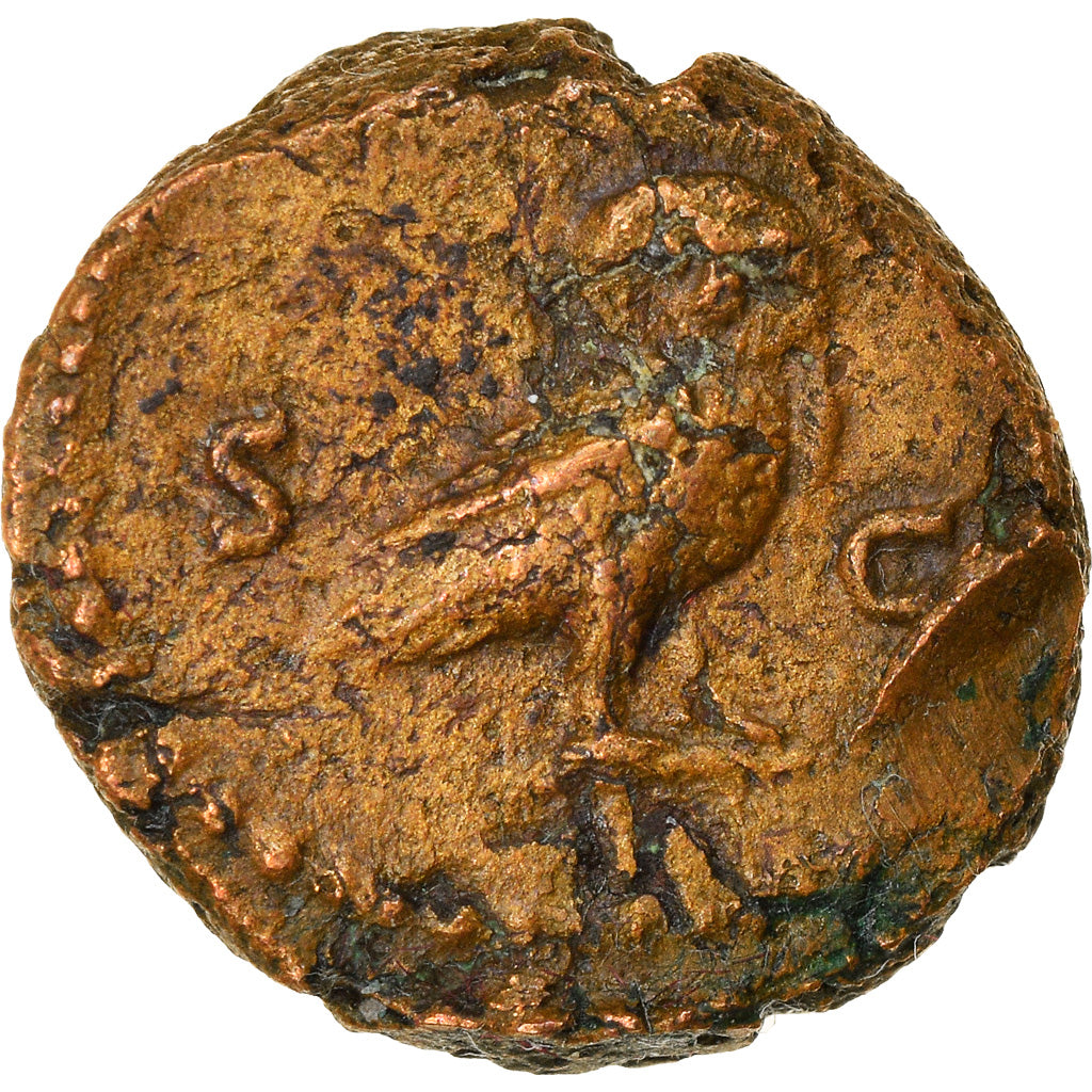 Moneta, Domitian, Quadrans, 81-96, Roma, BB+, Rame, RIC:7