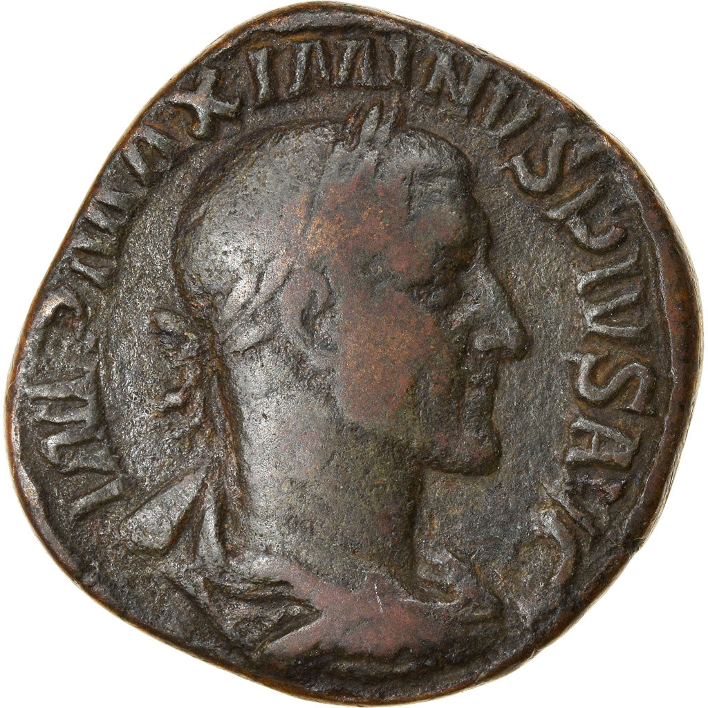 Coin, Maximinus I Thrax, Sestertius, 235-236, Roma, VF(30-35), Bronze, RIC:67