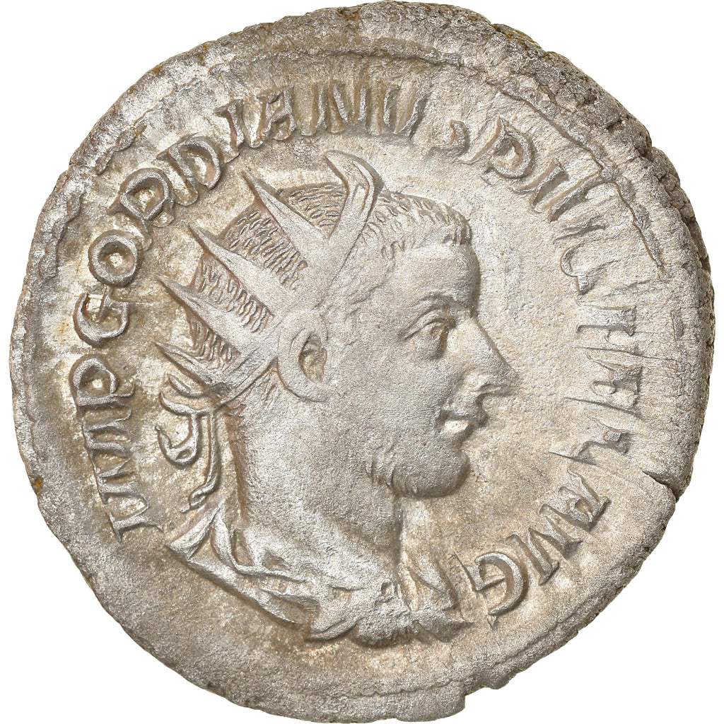 Moeda, Gordian III, Antoninianus, 244, Roma, AU(50-53), Lingote, RIC:145