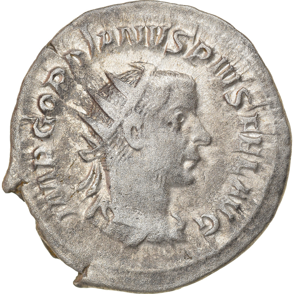 Coin, Gordian III, Antoninianus, 244, Roma, EF(40-45), Billon, RIC:151