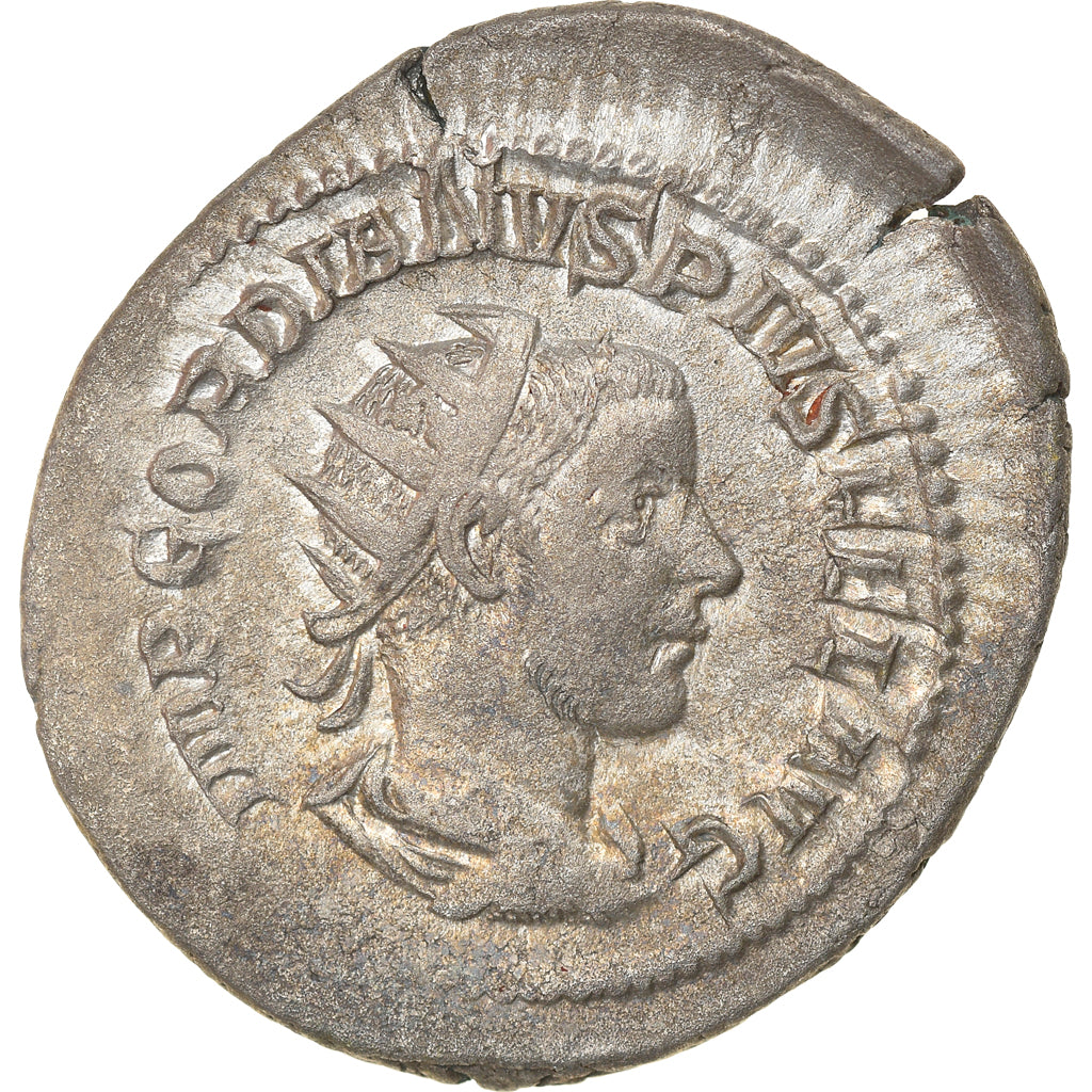 Coin, Gordian III, Antoninianus, 244, Roma, EF(40-45), Billon, RIC:152
