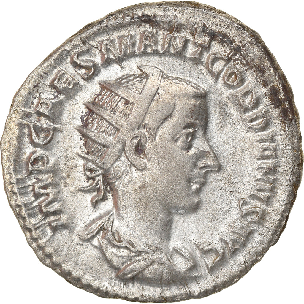 Moneta, Gordian III, Antoninianus, 239-240, Roma, BB, Biglione, RIC:38