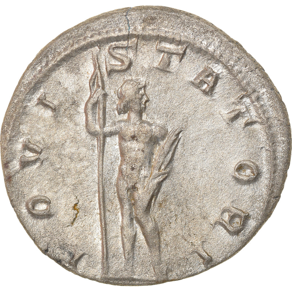 Coin, Gordian III, Antoninianus, 241-243, Roma, EF(40-45), Billon, RIC:84