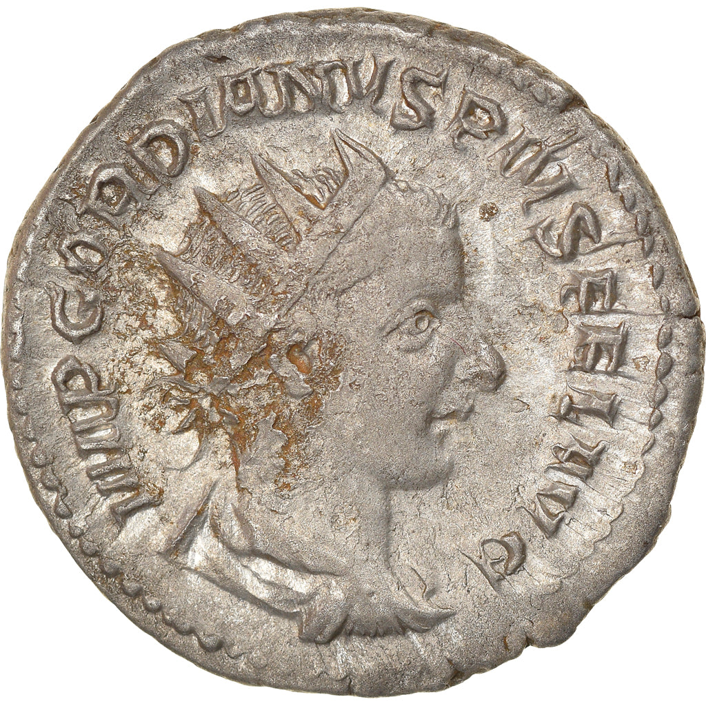 Moneta, Gordian III, Antoninianus, 240-243, Roma, BB, Biglione, RIC:95