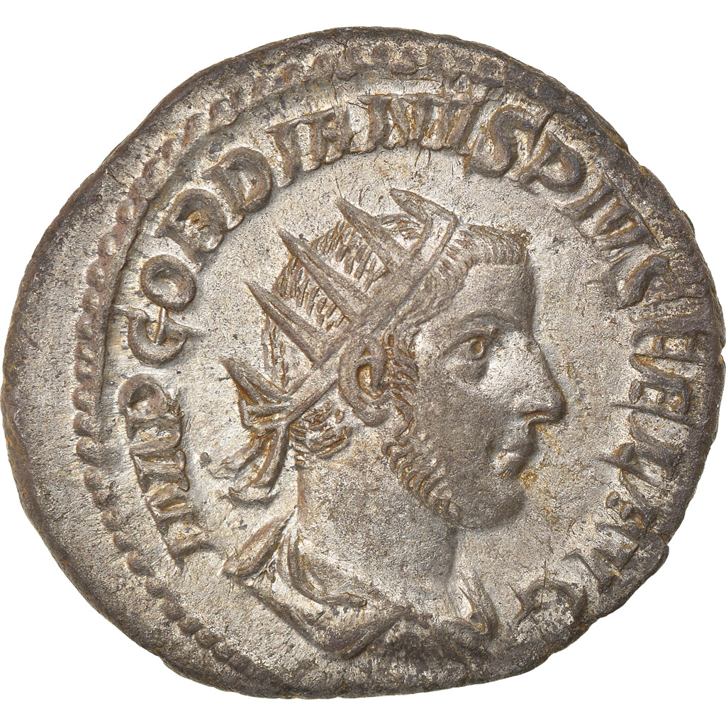Moneta, Gordian III, Antoninianus, 244, Roma, BB+, Biglione, RIC:148