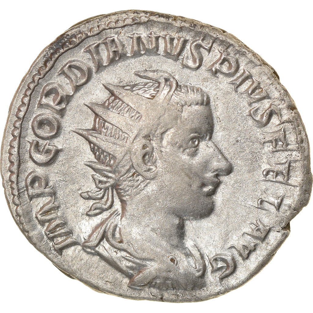 Coin, Gordian III, Antoninianus, 239-240, Roma, AU(55-58), Billon, RIC:67