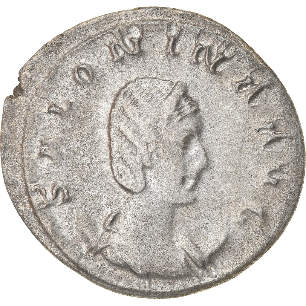 Coin, Salonina, Antoninianus, 257-258, Trier, AU(50-53), Billon, RIC:68