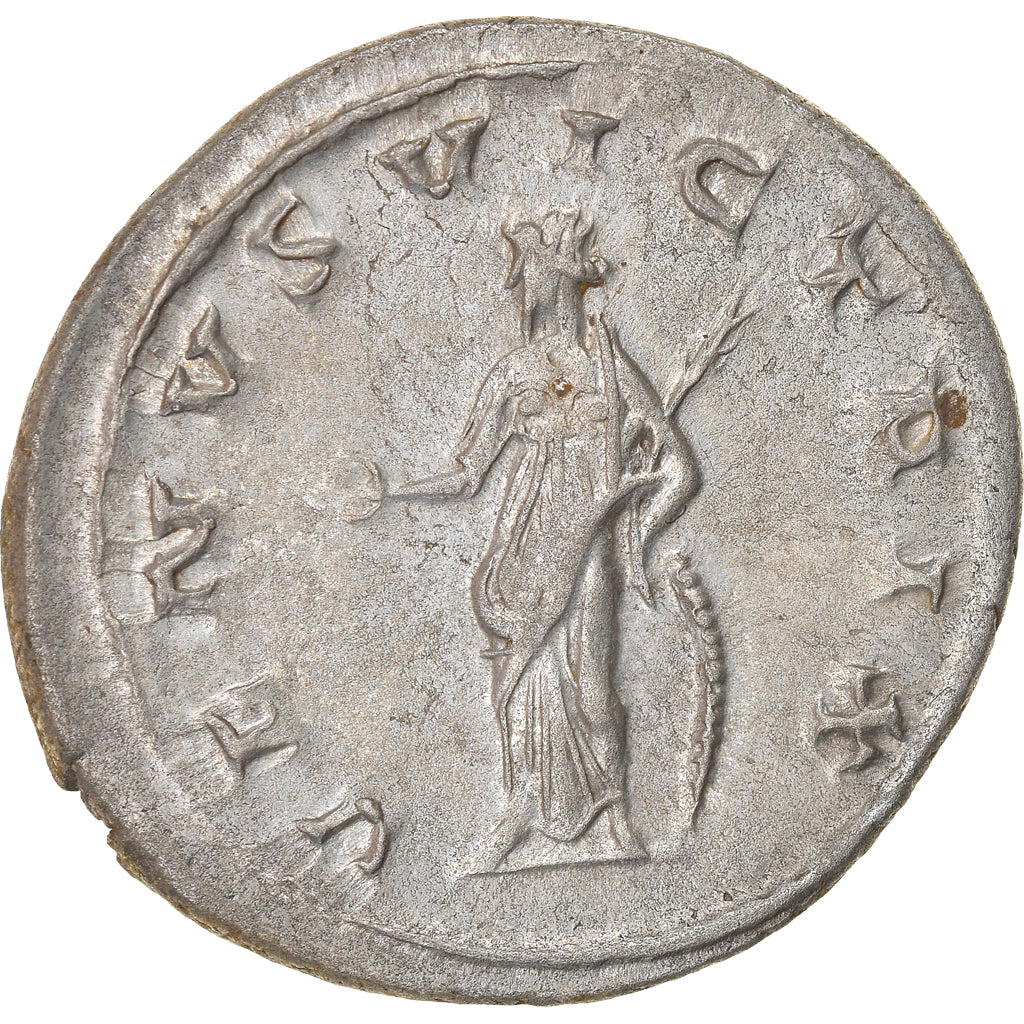 Coin, Salonina, Antoninianus, 257-258, Trier, AU(50-53), Billon, RIC:68
