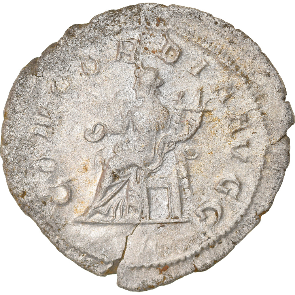 Moneta, Otacilia Severa, Antoninianus, 247, Roma, BB, Biglione, RIC:125c