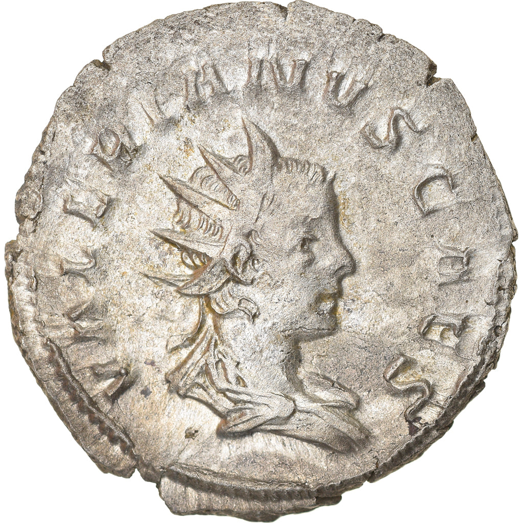 Coin, Valerian II, Antoninianus, 257-258, Trier, AU(50-53), Billon, RIC:3.