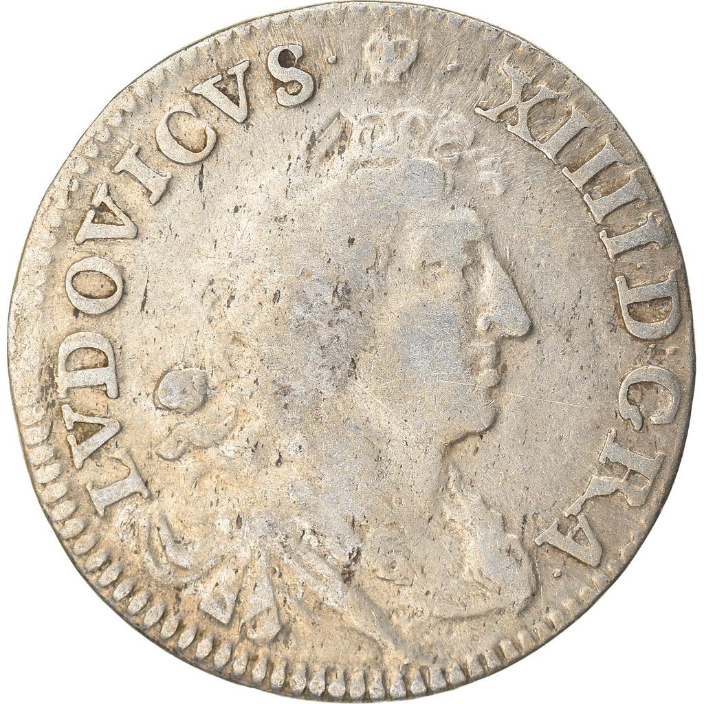 Coin, France, Louis XIV, 4 Sols dits « des Traitants », 4 Sols, 1674