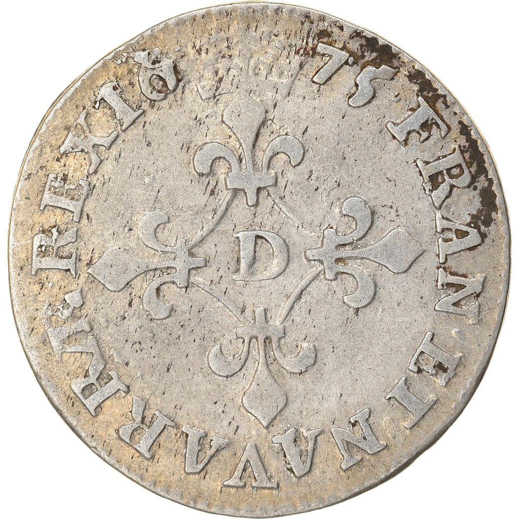 Coin, France, Louis XIV, 4 Sols dits « des Traitants », 4 Sols, 1675