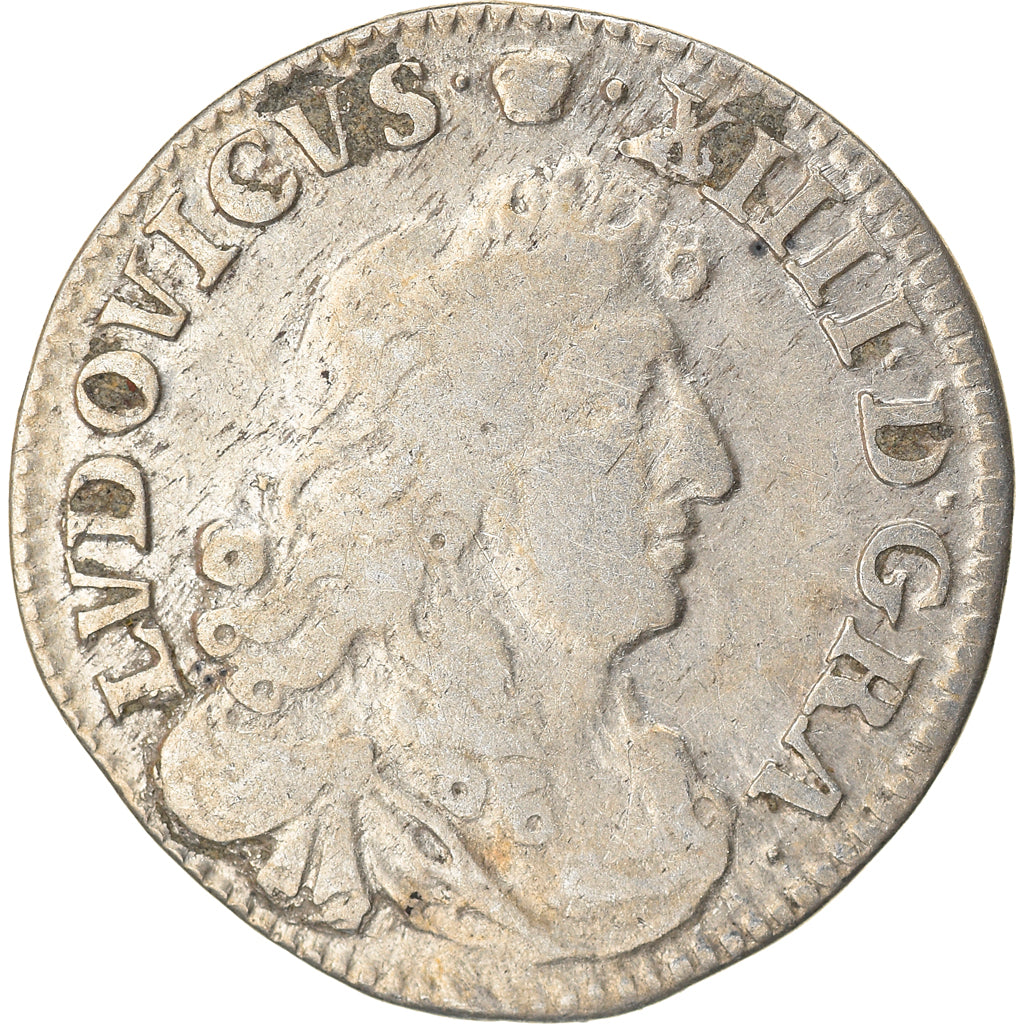 Munten, Frankrijk, Louis XIV, 4 Sols dits « des Traitants », 4 Sols, 1675