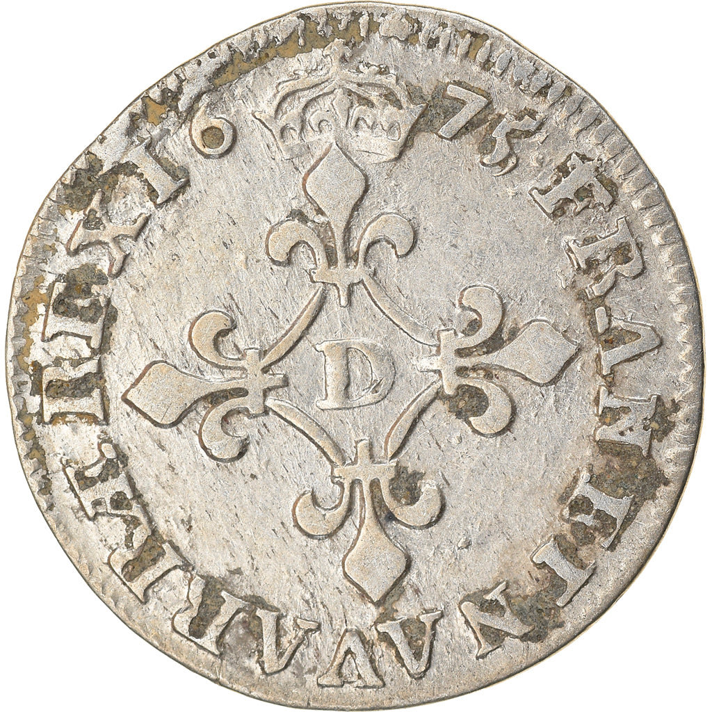Munten, Frankrijk, Louis XIV, 4 Sols dits « des Traitants », 4 Sols, 1675