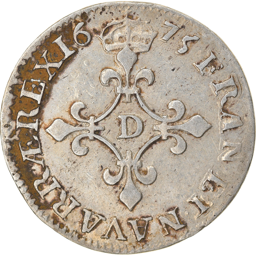 Munten, Frankrijk, Louis XIV, 4 Sols dits « des Traitants », 4 Sols, 1675