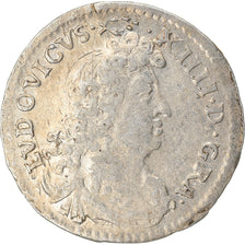 Coin, France, Louis XIV, 4 Sols dits « des Traitants », 4 Sols, 1676, Paris