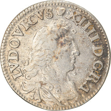 Coin, France, Louis XIV, 4 Sols dits « des Traitants », 4 Sols, 1675
