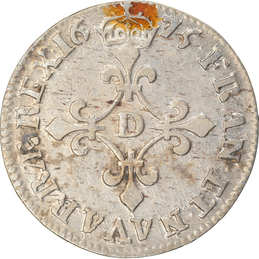 Coin, France, Louis XIV, 4 Sols dits « des Traitants », 4 Sols, 1675