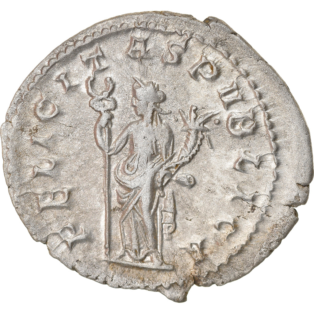 Coin, Trebonianus Gallus, Antoninianus, 251-252, Roma, EF(40-45), Billon, RIC:33