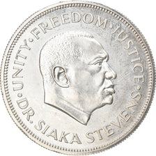 Coin, Sierra Leone, Leone, 1974, AU(50-53), Silver, KM:26a