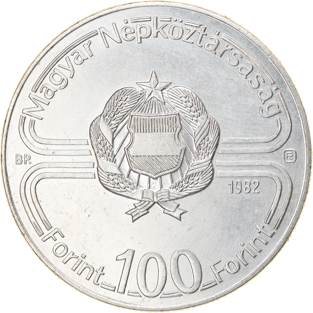 Moneta, Ungheria, 100 Forint, Szaz, 1982, BB+, Rame-nichel, KM:626