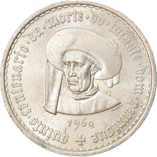 Coin, Portugal, 20 Escudos, 1960, Lisbon, AU(50-53), Silver, KM:589