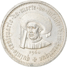 Coin, Portugal, 10 Escudos, 1960, Lisbon, AU(50-53), Silver, KM:588