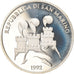 Moneta, San Marino, 1000 Lire, 1992, Roma, Proof, MS(65-70), Srebro, KM:277