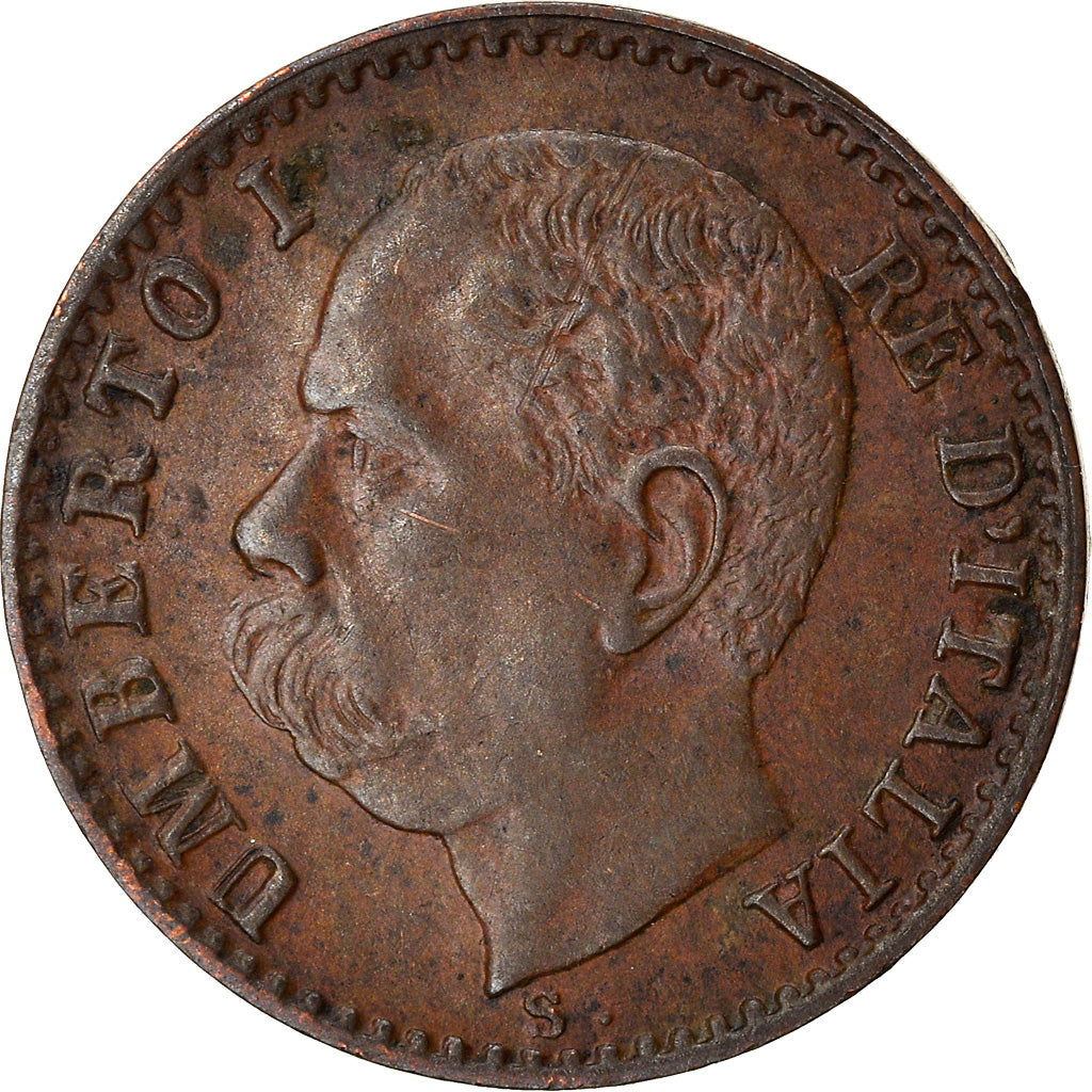 Moneta, Italia, Umberto I, Centesimo, 1895, Rome, BB+, Rame, KM:29