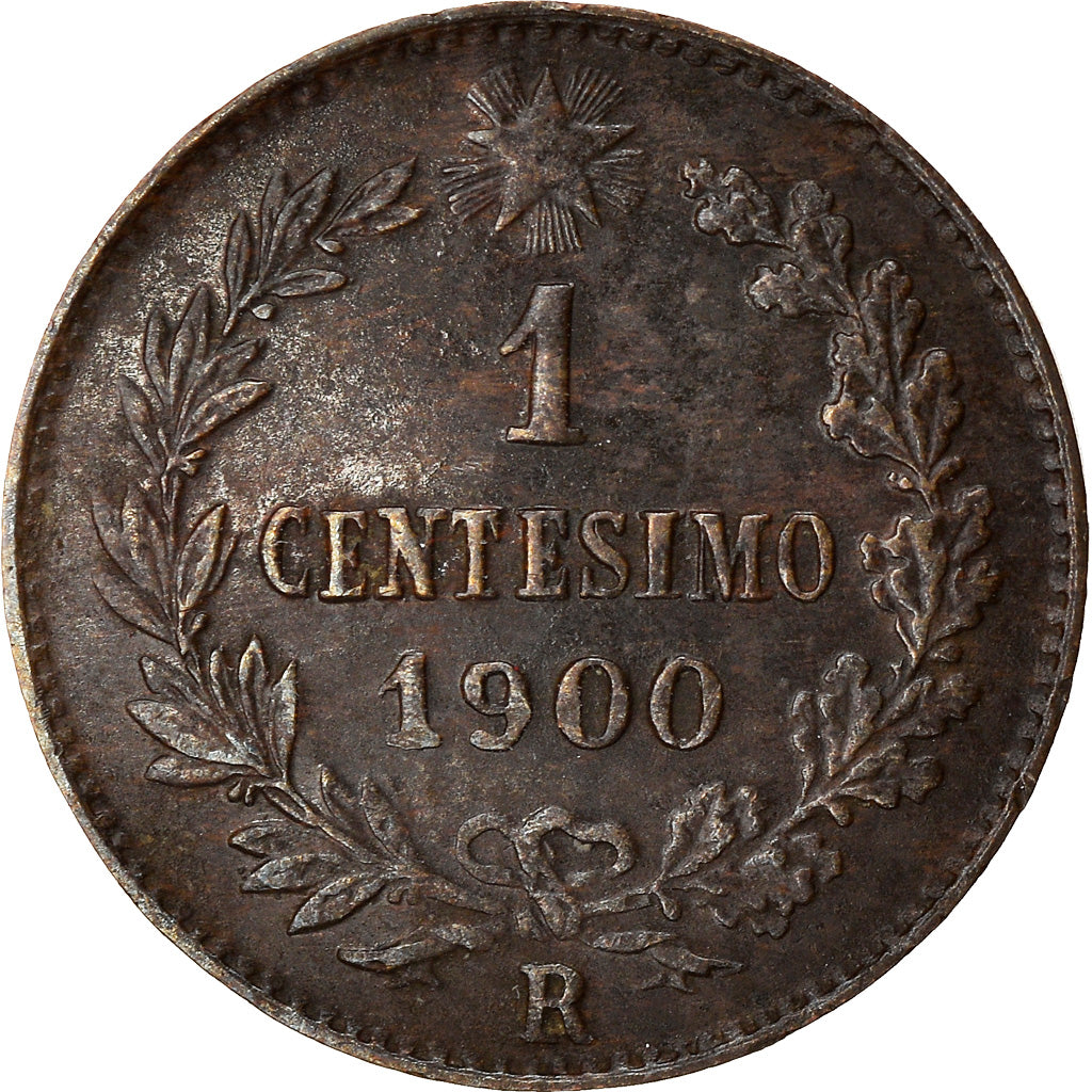 Moneta, Italia, Umberto I, Centesimo, 1900, Rome, BB+, Rame, KM:29